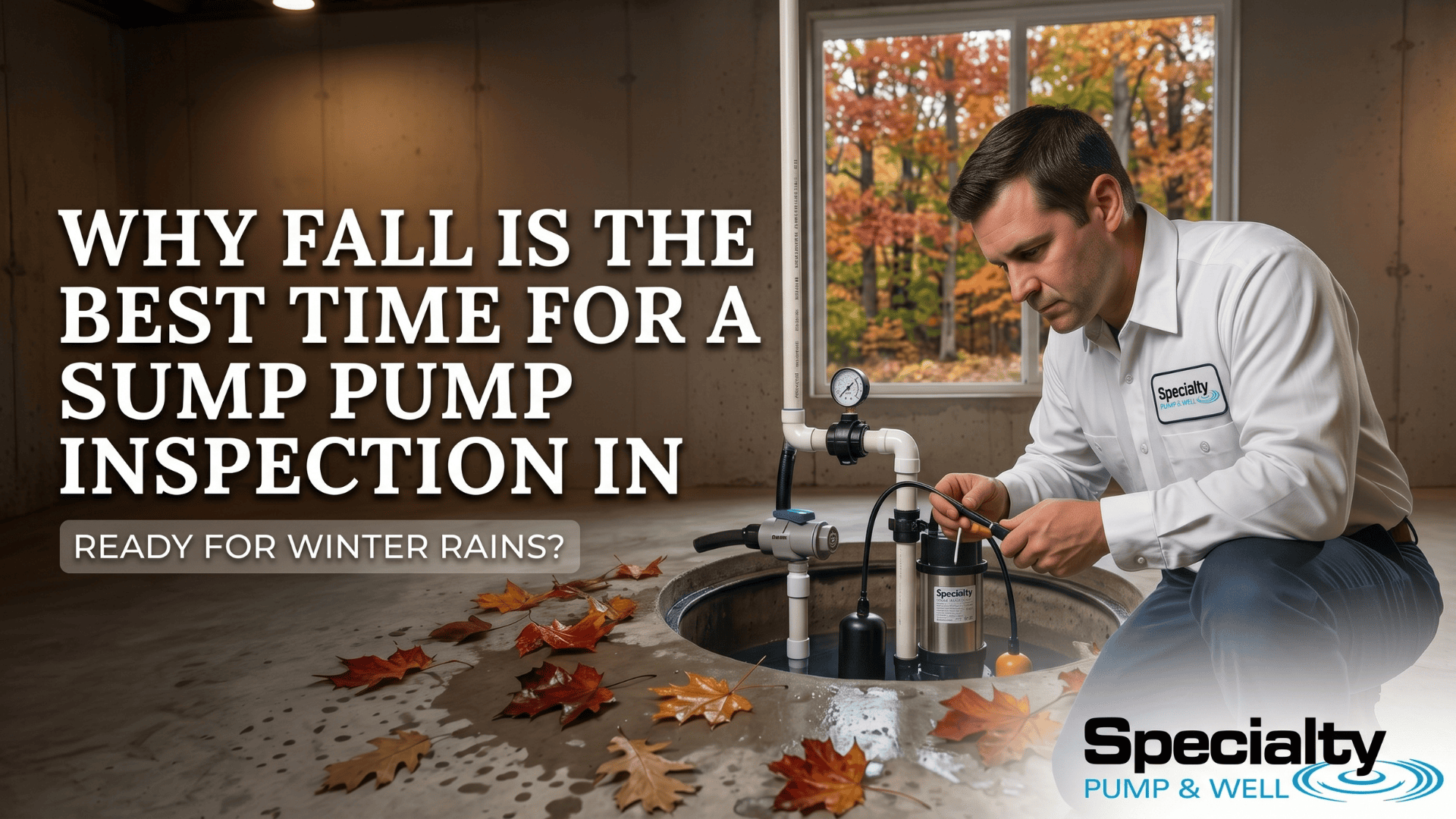 Why Fall Is the Best Time for a Sump Pump Inspection in Snohomish
