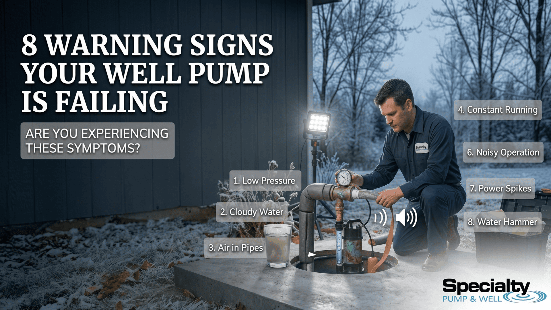 8 Warning Signs Your Well Pump Is Failing