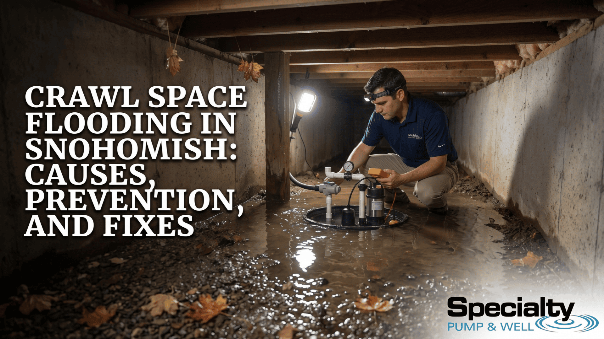 Crawl Space Flooding in Snohomish: Causes, Prevention, and Fixes